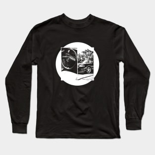 Mazda Miata MX-5 NB Black 'N White 5 (Black Version) Long Sleeve T-Shirt